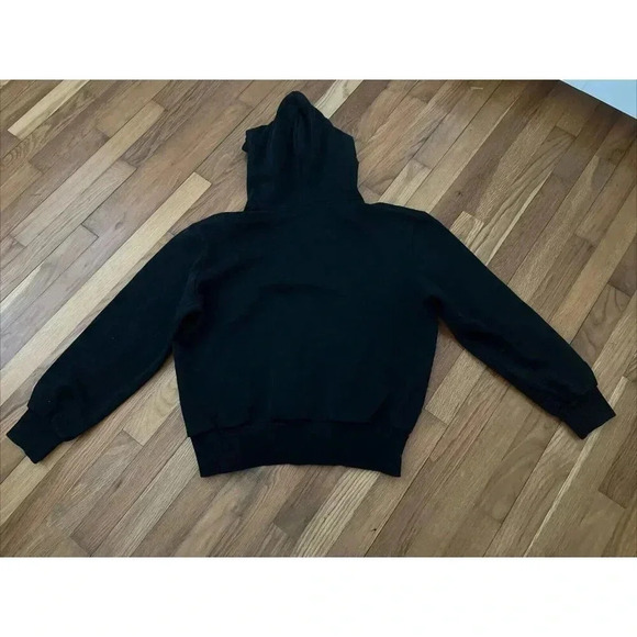 Very Cool Men's Black Hoodie Very Cool Enboidered Size Large - Picture 6 of 7